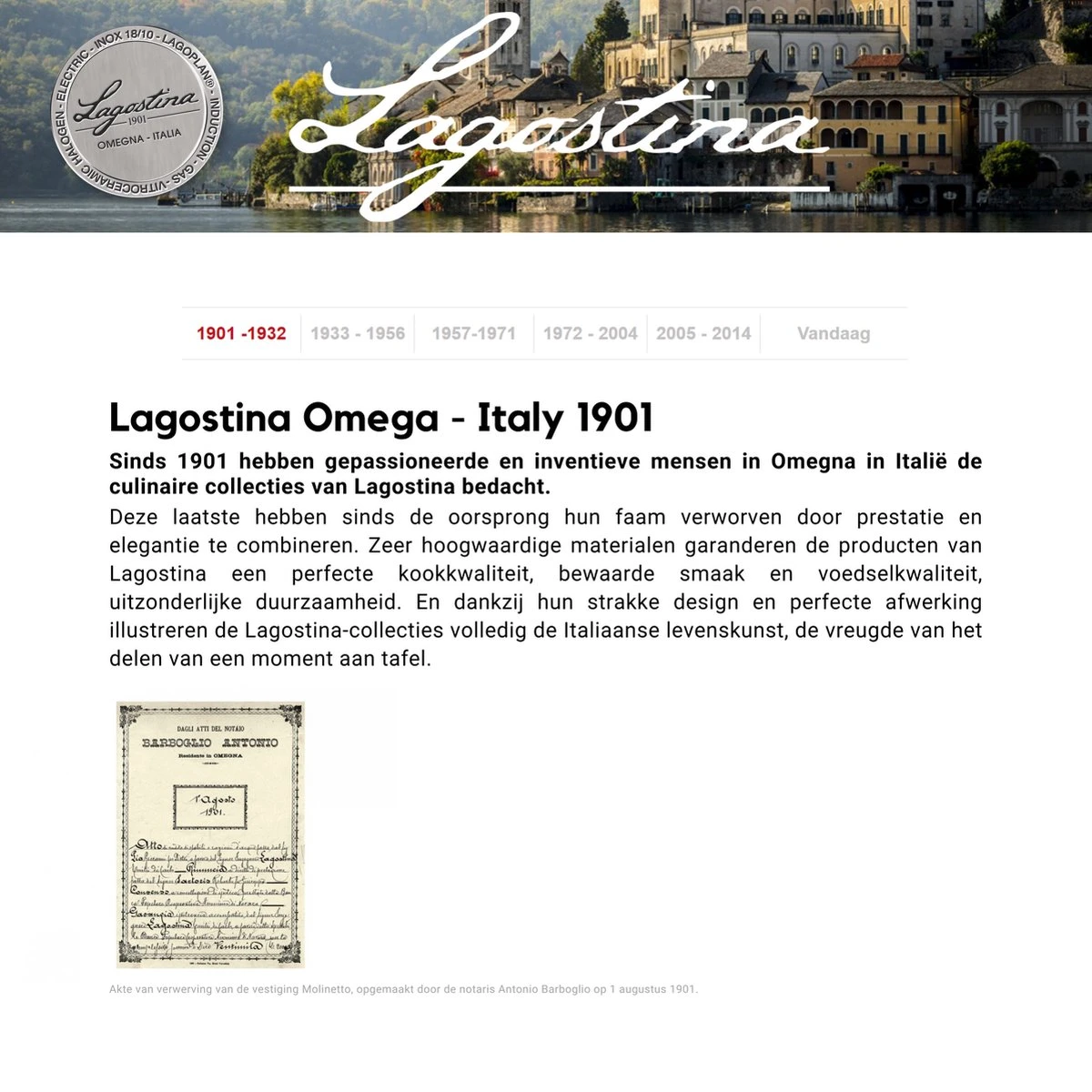 Lagostina Salvaspazio Lagoseal Casserole En Acier Inoxydable 18/10 INOX De Haute Qualité - 24 Cm 2 Lagostina Salvaspazio Lagoseal Casserole En Acier Inoxydable 18/10 INOX De Haute Qualité - 24 Cm – Image 2