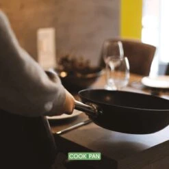 Ensemble De Poêles à Induction Jazz 3 Pièces En Acier Au Carbone Noir - Revêtement Antiadhésif Pré-assaisonné -Cuisine Fournitures Magasin 1200x1200 340