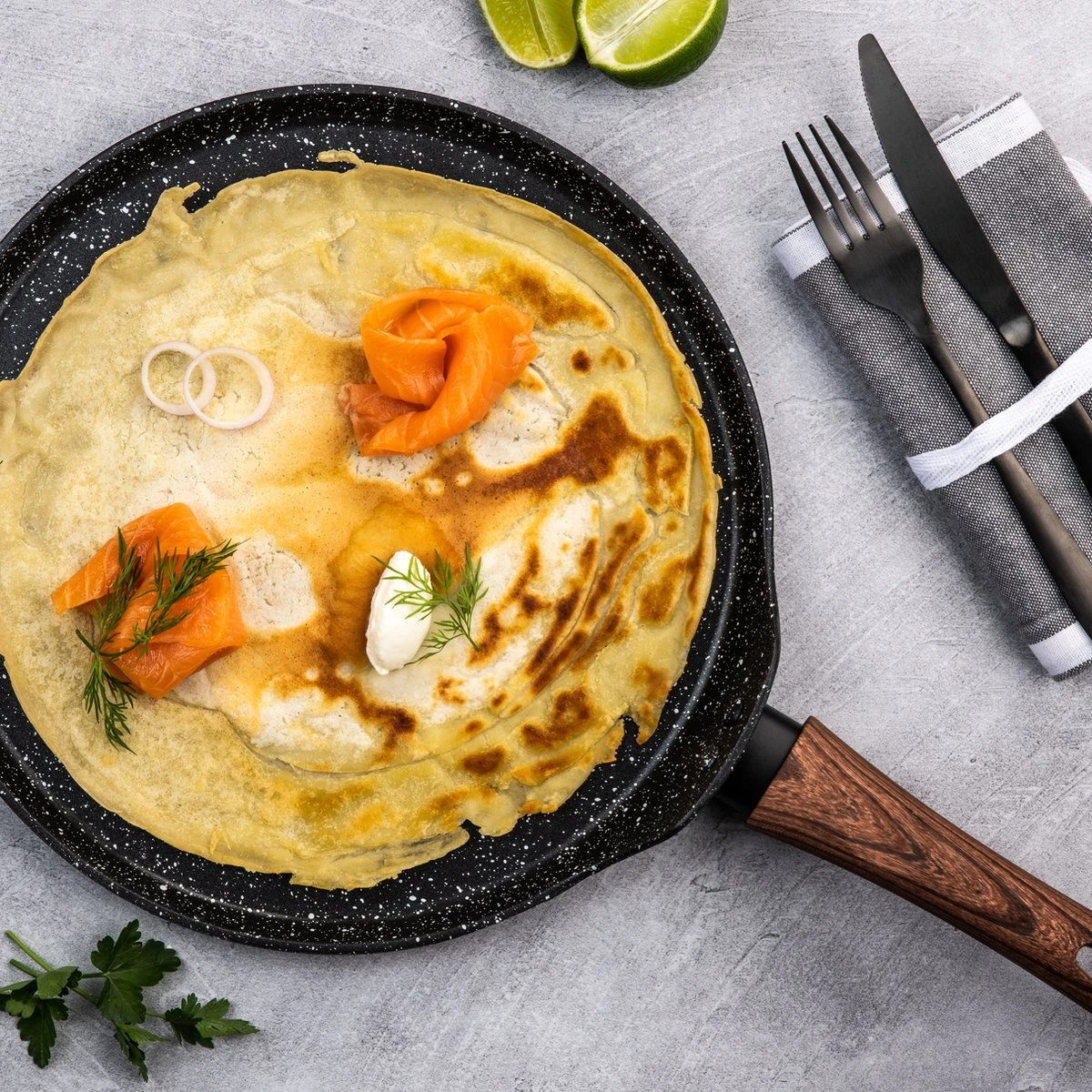 Batterie De Cuisine Westinghouse - Édition Spéciale Poêle à Crêpes 26 Cm + Poêle à Crêpes 28 Cm - Édition Spéciale 3 Batterie De Cuisine Westinghouse - Édition Spéciale Poêle à Crêpes 26 Cm + Poêle à Crêpes 28 Cm - Édition Spéciale – Image 3