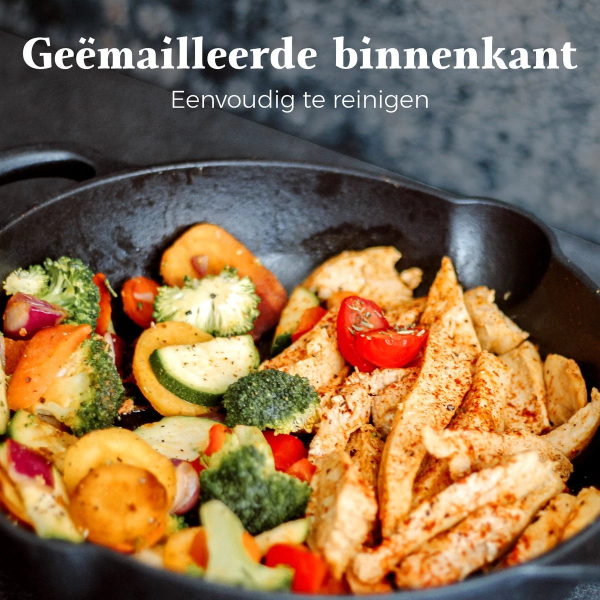 Belluci - Ø31cm - Poêle En Fonte - Poêle - Poêle à Frire Adaptée à Toutes Les Sources De Chaleur BBQ Et Induction Avec Accessoires - Poêle - Casserole 9 Belluci - Ø31cm - Poêle En Fonte - Poêle - Poêle à Frire Adaptée à Toutes Les Sources De Chaleur BBQ Et Induction Avec Accessoires - Poêle - Casserole – Image 9