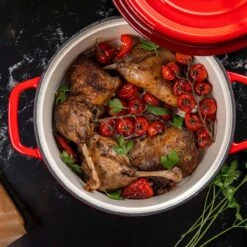 Cocotte Florina Professionnelle En Fonte émaillée Ø 24 Cm 3,5L Rouge Cerise - Tous Feux Pour Induction - Cocotte - Poids 5,3 Kg 22 Cocotte Florina Professionnelle En Fonte émaillée Ø 24 Cm 3,5L Rouge Cerise - Tous Feux Pour Induction - Cocotte - Poids 5,3 Kg -Cuisine Fournitures Magasin 1200x1200 370