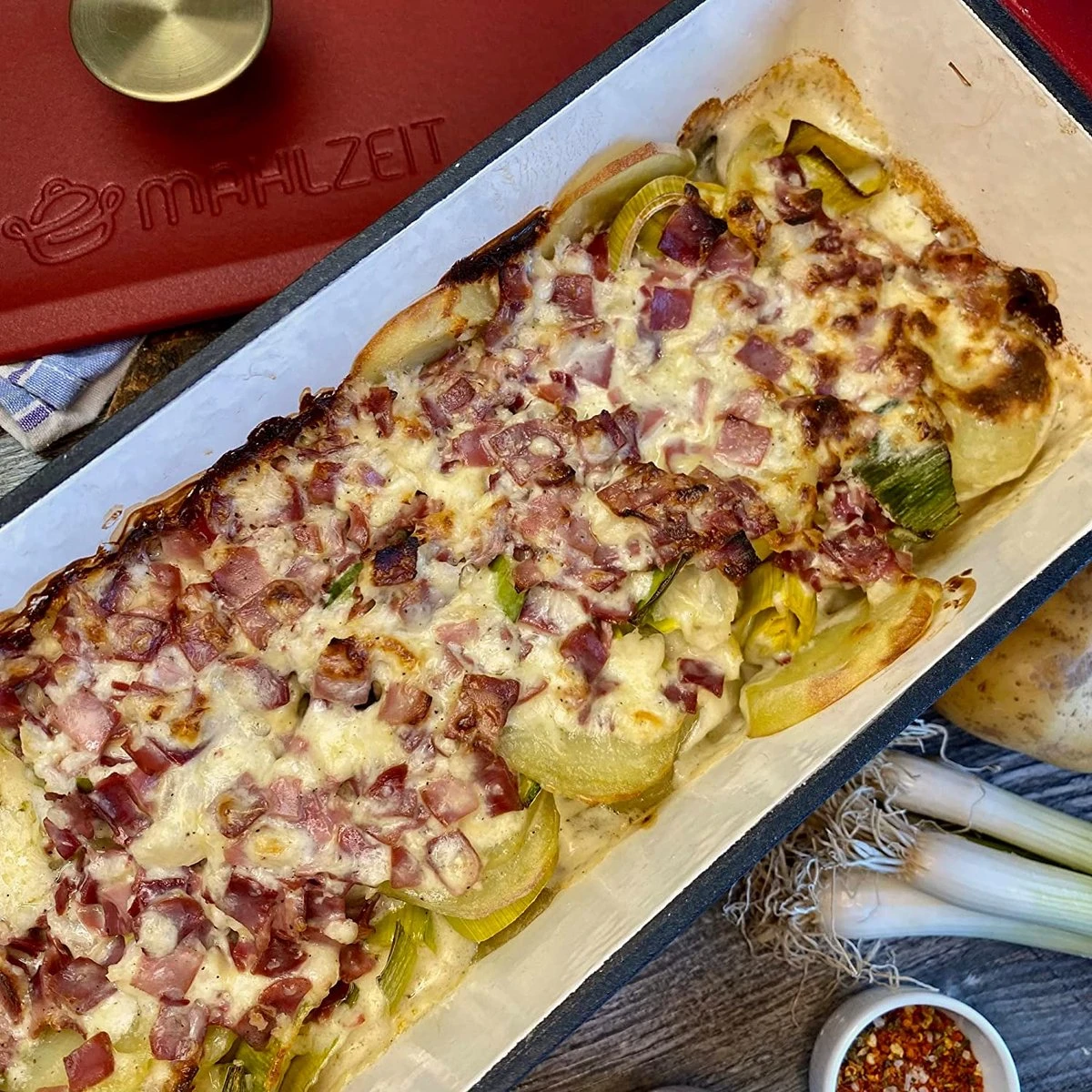 Mahlzeit Cocotte En Fonte Avec Couvercle émaillé, 3 Litres, Sunny Orange | Allant Au Four, Adapté à L'induction, Rôtissoire Double, Rôtissoire Canard Grande, Rôtissoire émaillée, Cocotte, Rôtissoire Oie 2 Mahlzeit Cocotte En Fonte Avec Couvercle émaillé, 3 Litres, Sunny Orange | Allant Au Four, Adapté à L'induction, Rôtissoire Double, Rôtissoire Canard Grande, Rôtissoire émaillée, Cocotte, Rôtissoire Oie – Image 2