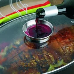 Royalty Line Cocotte - 6 Litres - Cocotte - 32 Cm - Cocotte Induction Pour Tous Feux - Sans Four - Avec Bouton Arôme Et Couvercle En Verres - Zwart -Cuisine Fournitures Magasin 1200x1200 385