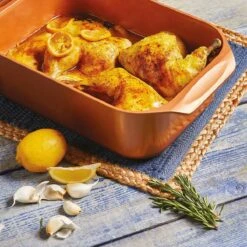 Livington Copperline WonderCooker - Ensemble De Cuisine 14 En 1 - Casserole, Poêle à Griller, Mijoteuse Et Plus - Ensemble De Cuisine Pour Tous Les Types De Cuisinières, Y Compris L'induction -Cuisine Fournitures Magasin 1200x1200 405