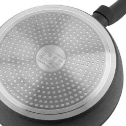 Poêle à Frire Florina Salva Avec Rebord Haut Et Revêtement Antiadhésif 3 Couches 28 X 7 Cm Noir / Gris - Technologie Coussin D'air - Poignée Froide Au Toucher Soft -Cuisine Fournitures Magasin 1200x1200 433