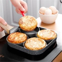 Poêle à Crêpes Induction - Pan à Crêpes - Poêle à Omelettes - Omelette Maker - Poêle à Oeufs - Antiadhésive - 4 Compartiments -Cuisine Fournitures Magasin 1200x1200 447
