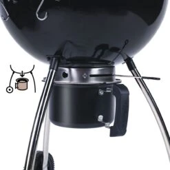 NATERIAL - Barbecue à Charbon PHOENIX BETA - 8 Personnes - Ø 57 Cm - H. 108 Cm - Acier émaillé - Zwart - Barbecue Boule 20 NATERIAL - Barbecue à Charbon PHOENIX BETA - 8 Personnes - Ø 57 Cm - H. 108 Cm - Acier émaillé - Zwart - Barbecue Boule -Cuisine Fournitures Magasin 1200x1200 45