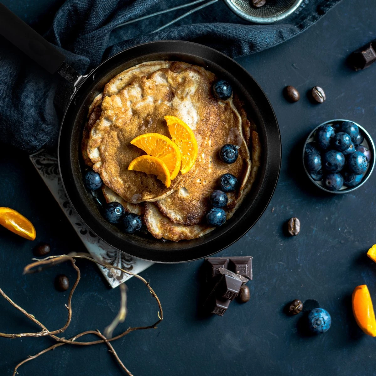 Poêle à Crêpes Navaris Antiadhésive 26 Cm - Pan Pour Crêpes, Omelettes Et Tortillas - Pour Toutes Les Surfaces De Cuisson - Revêtement Antiadhésif Non Collant 7 Poêle à Crêpes Navaris Antiadhésive 26 Cm - Pan Pour Crêpes, Omelettes Et Tortillas - Pour Toutes Les Surfaces De Cuisson - Revêtement Antiadhésif Non Collant – Image 7