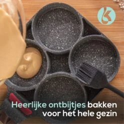 Keukenhulponline - Poêle à Omelette - Poêle à Crêpes - Poêle à Frire - Revêtement En Pierre Maifan - Convient à Toutes Les Sources De Chaleur, Y Compris L'induction - 21cm X 21cm 20 Keukenhulponline - Poêle à Omelette - Poêle à Crêpes - Poêle à Frire - Revêtement En Pierre Maifan - Convient à Toutes Les Sources De Chaleur, Y Compris L'induction - 21cm X 21cm -Cuisine Fournitures Magasin 1200x1200 463