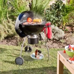 NATERIAL - Barbecue à Charbon PHOENIX BETA - 8 Personnes - Ø 57 Cm - H. 108 Cm - Acier émaillé - Zwart - Barbecue Boule 26 NATERIAL - Barbecue à Charbon PHOENIX BETA - 8 Personnes - Ø 57 Cm - H. 108 Cm - Acier émaillé - Zwart - Barbecue Boule -Cuisine Fournitures Magasin 1200x1200 47