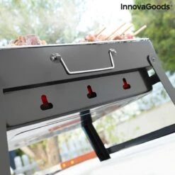 Innovagoods Barbecue Portable Pliable à Utiliser Avec Du Charbon De Bois - Barbecue Portable - Barbecue Pliable - Petit Barbecue - Barbecue Portable - Barbecue De Table - Barbecue De Table Charbon De Bois - Petit Barbecue - Mini Barbecue -Cuisine Fournitures Magasin 1200x1200 58