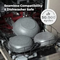 Poêle à Frire Premium Avec Revêtement Antiadhésif Korea Wok, Garantie Premium 5 Ans, Passe Au Lave-vaisselle | Convient à Toutes Les Sources De Chaleur : Induction, Gaz, électrique, Céramique Et Halogène | (wok 28cm) 5 Poêle à Frire Premium Avec Revêtement Antiadhésif Korea Wok, Garantie Premium 5 Ans, Passe Au Lave-vaisselle | Convient à Toutes Les Sources De Chaleur : Induction, Gaz, électrique, Céramique Et Halogène | (wok 28cm) -Cuisine Fournitures Magasin 1200x1200 592