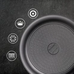 Rosmarino Black Line - Poêle Wok - Ø30cm - 100% Sans PFAS & PFOA - Fonte D'aluminium - Revêtement Minéral Antiadhésif - Poignée Ergonomique - Convient à Tous Feux & Lave-vaisselle 23 Rosmarino Black Line - Poêle Wok - Ø30cm - 100% Sans PFAS & PFOA - Fonte D'aluminium - Revêtement Minéral Antiadhésif - Poignée Ergonomique - Convient à Tous Feux & Lave-vaisselle -Cuisine Fournitures Magasin 1200x1200 692