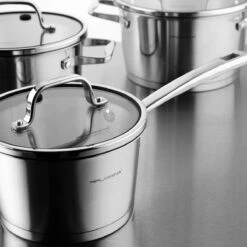 Set De Casseroles Professionnel Florina Inox 8 Pièces - Casseroles - Casseroles Et Poêles - Marmites - Cuisson - Tous Feux - Passe Au Lave-vaisselle -Cuisine Fournitures Magasin 1200x1200 707