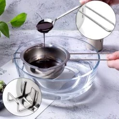 Bol De Fusion De 600 Ml En Acier Inoxydable Pour Fondre Le Chocolat, Le Beurre, Le Fondoir, Le Fondant, Le Beurre, Le Fondant En Acier Inoxydable, Le Fromage Fondant, Les Bonbons, Le Fondant à Cire -Cuisine Fournitures Magasin 1200x1200 733