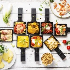 Ensemble à Fondue Holidayz Pour 6 Personnes - Fondue Avec Fourchettes - 1,6 Litre - Poêle à Fondue Pour Chocolat Et Fromage - Fourchettes à Fourchettes à Fondue - Brûleur à Fondue - Pan à Fondue Au Fromage / Set -Cuisine Fournitures Magasin 1200x1200 737