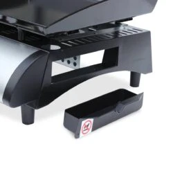 Plancha Au Gaz 2 Banderoleuses - Porthos - 5 KW, Barbecue, Cuisine Extérieure, Plaque émaillée, Acier Inoxydable. Y Compris Le Connecteur De Gaz G1 / 2 -Cuisine Fournitures Magasin 1200x1200 75