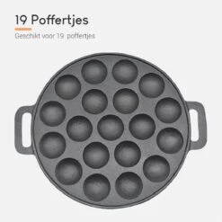 Foumt – Poêle à Poffertjes – 19 Poffertjes – Machine à Poffertjes – Poêle à Poffertjes à Induction – Poêle à Poffertjes électrique – Y Compris Poignées Résistantes à La Chaleur – Livre De Recettes Gratuit -Cuisine Fournitures Magasin 1200x1200 760