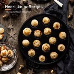 Foumt – Poêle à Poffertjes – 19 Poffertjes – Machine à Poffertjes – Poêle à Poffertjes à Induction – Poêle à Poffertjes électrique – Y Compris Poignées Résistantes à La Chaleur – Livre De Recettes Gratuit -Cuisine Fournitures Magasin 1200x1200 761