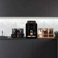 Boîte à Café Hermétique Avec Support, Noir 1850 Ml X 2 Récipients à Café En Acier Inoxydable, Stockage De Grains De Café Avec Cuillère Pour Grains De Café, Poudre De Café, Thé, Noix Et Cacao -Cuisine Fournitures Magasin 1200x1200 792