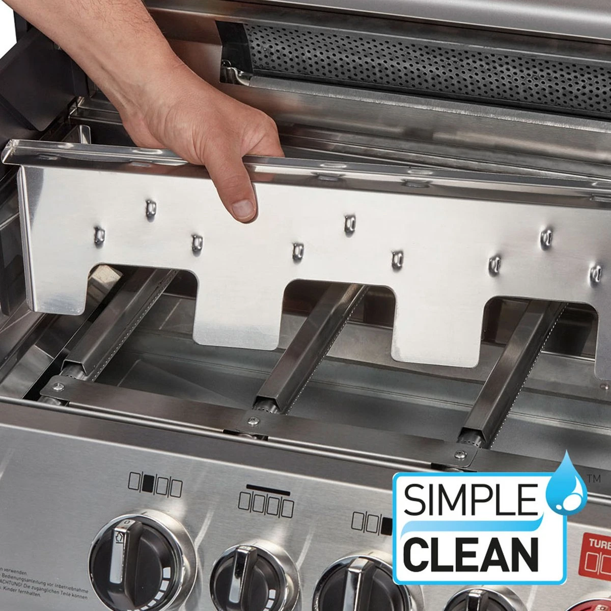 Barbecue à Gaz Enders Monroe Black Pro 4 IK Turbo - Surface De Cuisson 74 × 43 Cm - 41 Kg - Allumage Piezo - Dimensions 153,5 × 58 × 118,5 Cm - Amovible 5 Barbecue à Gaz Enders Monroe Black Pro 4 IK Turbo - Surface De Cuisson 74 × 43 Cm - 41 Kg - Allumage Piezo - Dimensions 153,5 × 58 × 118,5 Cm - Amovible – Image 5