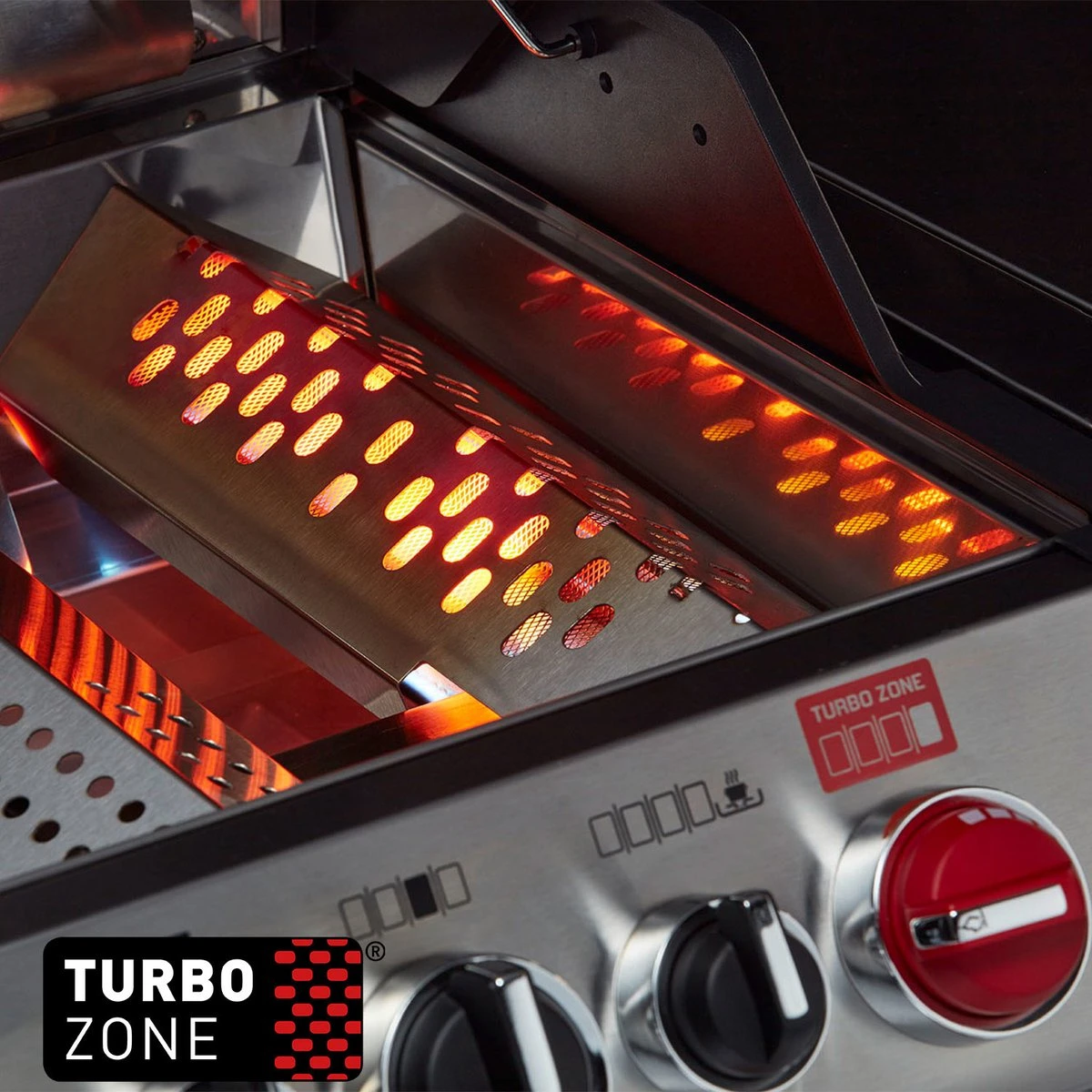 Barbecue à Gaz Enders Monroe Black Pro 4 IK Turbo - Surface De Cuisson 74 × 43 Cm - 41 Kg - Allumage Piezo - Dimensions 153,5 × 58 × 118,5 Cm - Amovible 6 Barbecue à Gaz Enders Monroe Black Pro 4 IK Turbo - Surface De Cuisson 74 × 43 Cm - 41 Kg - Allumage Piezo - Dimensions 153,5 × 58 × 118,5 Cm - Amovible – Image 6