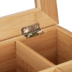 Boîte à Thé Relaxdays 10 Compartiments - Bambou - Boîte à Thé Bois - Avec Couvercle Et Fenêtre - Polyvalent 16 Boîte à Thé Relaxdays 10 Compartiments - Bambou - Boîte à Thé Bois - Avec Couvercle Et Fenêtre - Polyvalent -Cuisine Fournitures Magasin 1200x1200 870