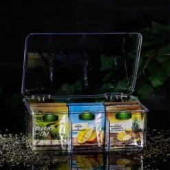 2x Boîte De Rangement Pour Thé Et Sachets De Thé - Boîte à Thé En Plastique Transparent Avec 6 Compartiments - Boîte à Thé Pour Le Stockage Du Thé 9 2x Boîte De Rangement Pour Thé Et Sachets De Thé - Boîte à Thé En Plastique Transparent Avec 6 Compartiments - Boîte à Thé Pour Le Stockage Du Thé -Cuisine Fournitures Magasin 1200x1200 879