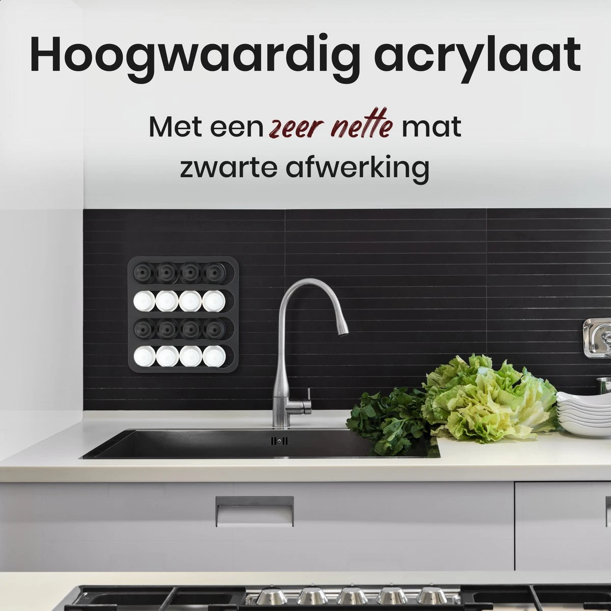 Porte-capsules Jooba Dolce Gusto - Porte- Tasses à Café - Porte-gobelet Dolce Gusto - Noir Mat - 16 Capsules - Porte-gobelet - Autocollant 3 Porte-capsules Jooba Dolce Gusto - Porte- Tasses à Café - Porte-gobelet Dolce Gusto - Noir Mat - 16 Capsules - Porte-gobelet - Autocollant – Image 3