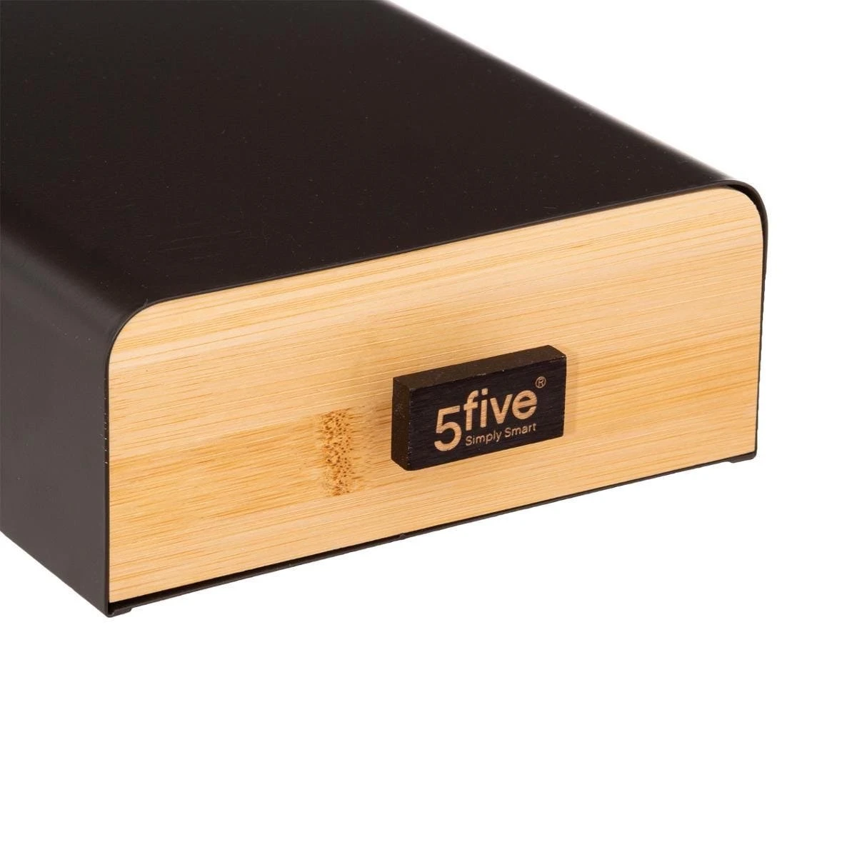 Porte-gobelet à Café Five® En Métal Avec Bambou - Zwart - Compartiments De Tri Et Réglables Et Extensibles - Petit (30 Capsules) 3 Porte-gobelet à Café Five® En Métal Avec Bambou - Zwart - Compartiments De Tri Et Réglables Et Extensibles - Petit (30 Capsules) – Image 3