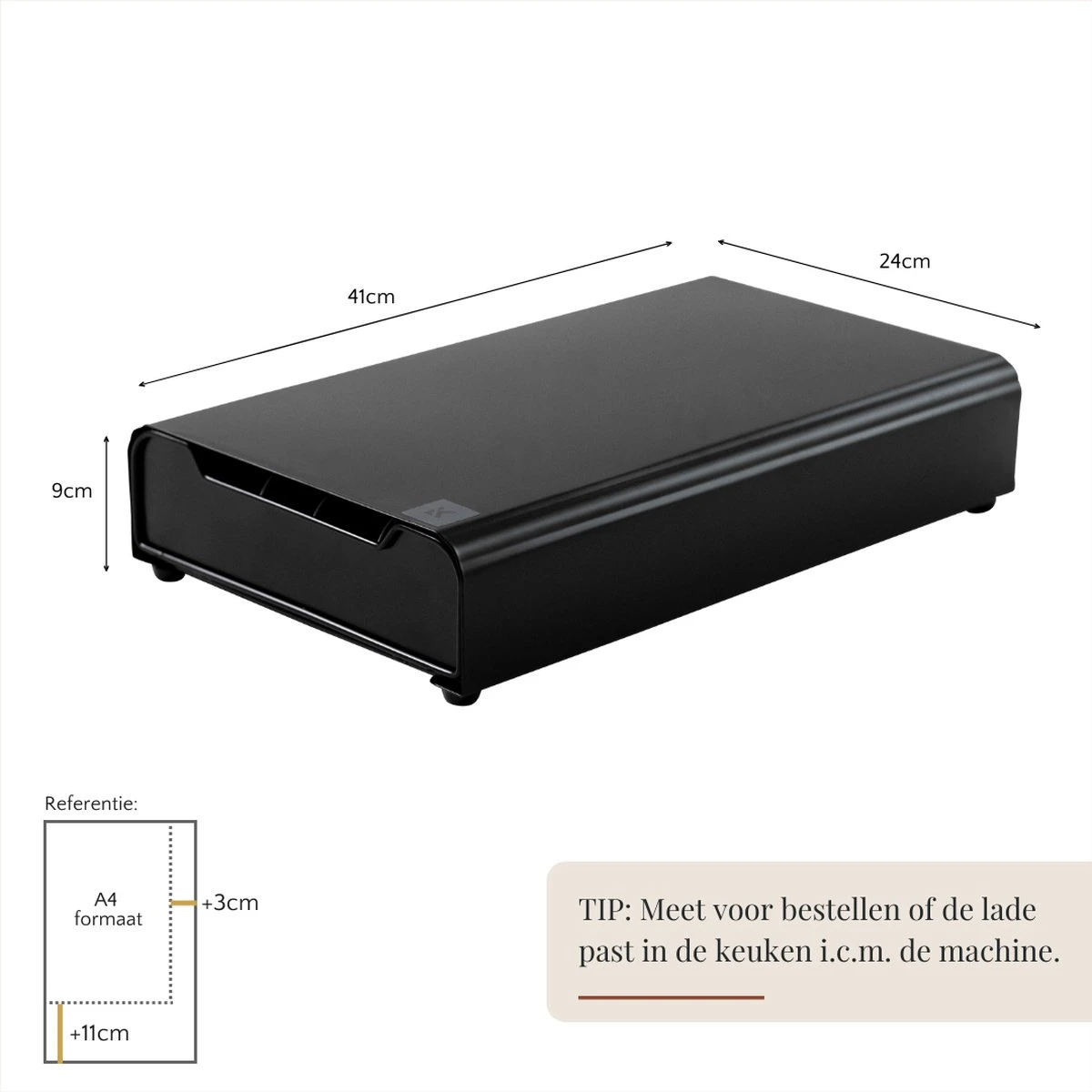 Kitchen Lab Co Co.® Porte-capsule à Café Avec Tiroir - Convient Pour Nespresso, Dolce Gusto Et Nespresso Vertuo - Incl. E-book De Recettes De Café 5 Kitchen Lab Co Co.® Porte-capsule à Café Avec Tiroir - Convient Pour Nespresso, Dolce Gusto Et Nespresso Vertuo - Incl. E-book De Recettes De Café – Image 5