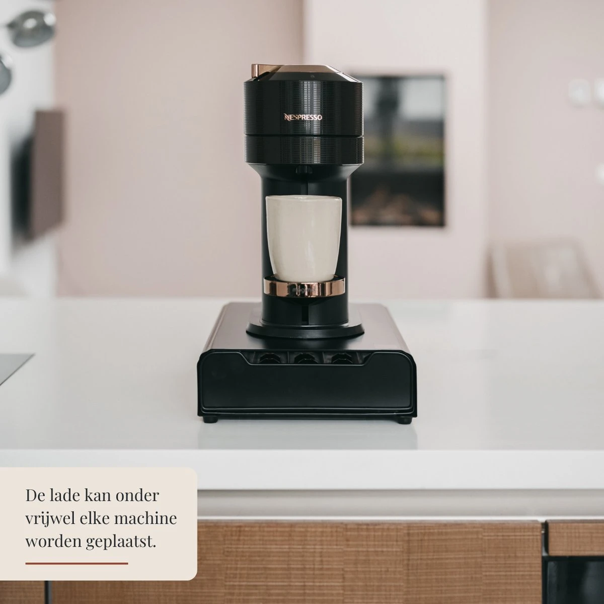 Kitchen Lab Co Co.® Porte-capsule à Café Avec Tiroir - Convient Pour Nespresso, Dolce Gusto Et Nespresso Vertuo - Incl. E-book De Recettes De Café 9 Kitchen Lab Co Co.® Porte-capsule à Café Avec Tiroir - Convient Pour Nespresso, Dolce Gusto Et Nespresso Vertuo - Incl. E-book De Recettes De Café – Image 9