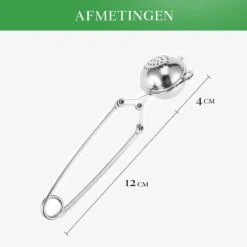 Passoire à Thé Avec Poignée Incluant Lekplaatje - Set De 3 - Boule à Thee Pour Le Thé En Vrac - Boule à Thee -Cuisine Fournitures Magasin 1200x1200 969