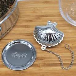 Passoire à Thé En Forme Coquille Y Compris Plaque Goutte à Goutte - Set De 3 Pièces - Oeuf De Thee Pour Le Thé En Vrac - Filtre à Thé Pour Le Thé En Vrac - Boule à Thee -Cuisine Fournitures Magasin 1200x1200 980