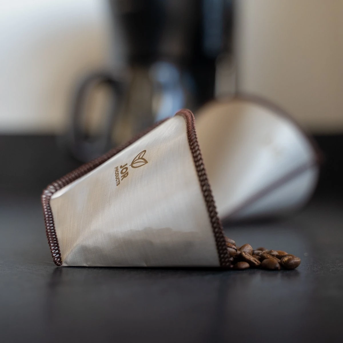 Machine à Café JOR Products® - Porte-filtre à Café - Grillage En Acier Inoxydable - Filtre à Café - Durable - Taille 2 4 Machine à Café JOR Products® - Porte-filtre à Café - Grillage En Acier Inoxydable - Filtre à Café - Durable - Taille 2 – Image 4