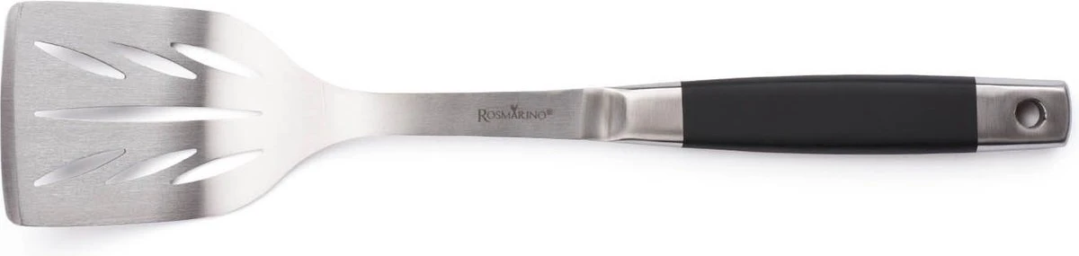Spatule BBQ Rosmarino Blacksmith - Accessoires BBQ - Outils Pour Barbecue - Acier Inoxydable - Poignée Avec Prise Supplémentaire - 42 Cm 1 Spatule BBQ Rosmarino Blacksmith - Accessoires BBQ - Outils Pour Barbecue - Acier Inoxydable - Poignée Avec Prise Supplémentaire - 42 Cm