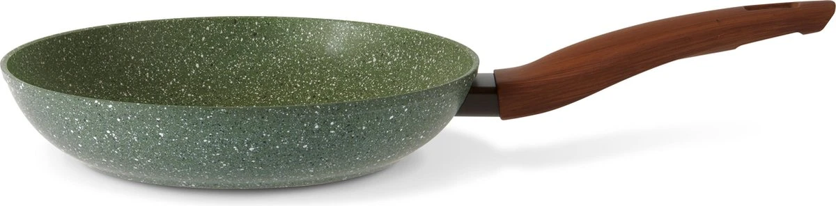 Natura 100% Recyclé - Poêle Ø 26 Cm - Avec Revêtement Antiadhésif Végétal Végétal Vert - Convient également Pour L'induction 2 Natura 100% Recyclé - Poêle Ø 26 Cm - Avec Revêtement Antiadhésif Végétal Végétal Vert - Convient également Pour L'induction – Image 2