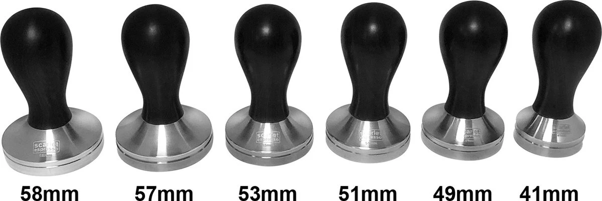 Expresso écarlate | Tamper "Classic" Pour Barista; Avec Poignée Ergonomique En Bois Précieux Et Base En Acier Inoxydable De Précision. Bois De Santal Broin + Tige Planche 53 Mm 6 Expresso écarlate | Tamper "Classic" Pour Barista; Avec Poignée Ergonomique En Bois Précieux Et Base En Acier Inoxydable De Précision. Bois De Santal Broin + Tige Planche 53 Mm – Image 6