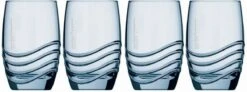 Verre SodaStream Design, Design Individuel Rastal-Trinkglas, 4er-Pack -Cuisine Fournitures Magasin 1200x448 2