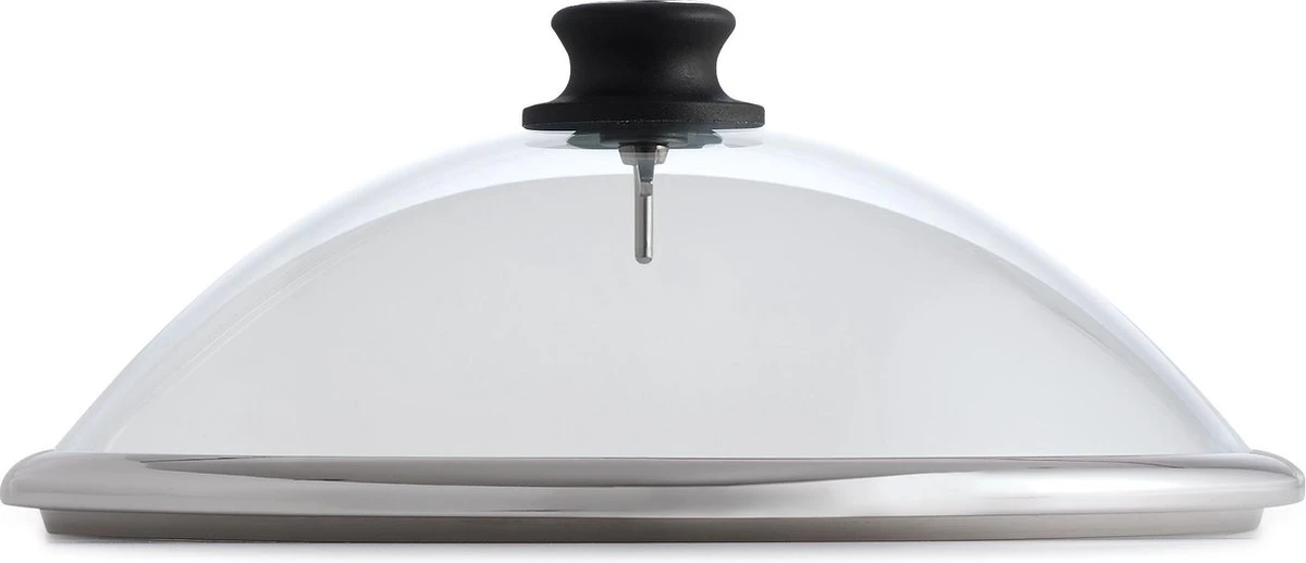 Couvercle En Verre LotusGrill Pour Classic Ø350mm - Avec Thermomètre Intégré 2 Couvercle En Verre LotusGrill Pour Classic Ø350mm - Avec Thermomètre Intégré – Image 2