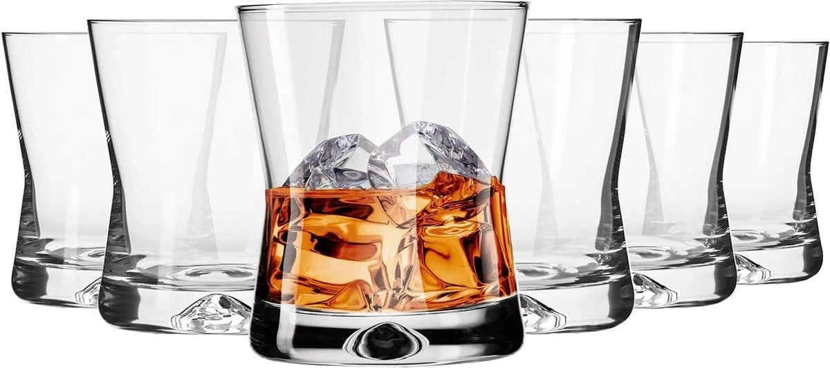 Verres à Whisky Verres | Lot De 6 | 290 ML | Collection X-line | Perfect Pour La Maison, Les Restaurants Et Les Fêtes | Résistant Au Lave-vaisselle 1 Verres à Whisky Verres | Lot De 6 | 290 ML | Collection X-line | Perfect Pour La Maison, Les Restaurants Et Les Fêtes | Résistant Au Lave-vaisselle