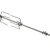 BBQNovation Electric Rotisserie Deluxe Avec Broche En Acier Inoxydable Extra Longue Adaptée à La Plupart Des Barbecues Au Gaz