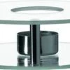 Rechaud - Plaque Chauffante Porte-théière - En Acier Inoxydable Et Verre - Vous Pouvez Garder Votre Thé Merveilleusement Chaud à Tout Moment De La Journée.
