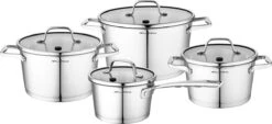Set De Casseroles Professionnel Florina Inox 8 Pièces - Casseroles - Casseroles Et Poêles - Marmites - Cuisson - Tous Feux - Passe Au Lave-vaisselle