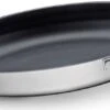 Küchenprofi Cook Poêle à Poisson 38 X 27 Cm En Acier Inoxydable Avec Revêtement Antiadhésif