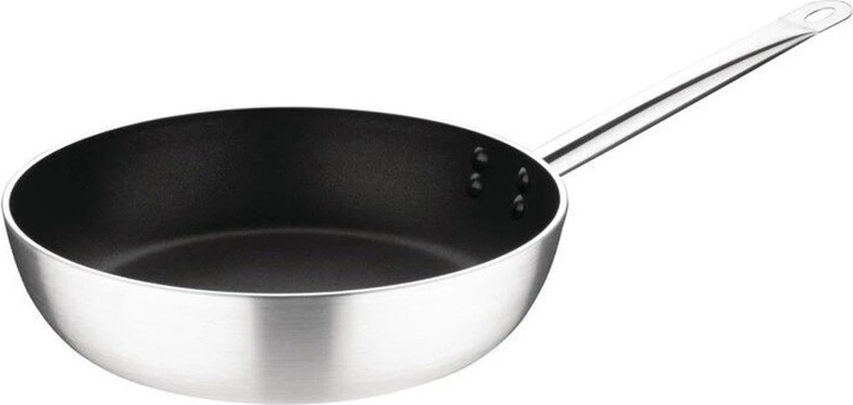 Poêle à Induction Antiadhésive Vogue Platinum Plus Téflon 32 Cm - Vogue FB696 - Restauration & Professionnel 1 Poêle à Induction Antiadhésive Vogue Platinum Plus Téflon 32 Cm - Vogue FB696 - Restauration & Professionnel