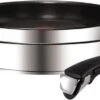 TEFAL INGENIO INSPIRATION Set De 2 Poeles 22-26cm + 1 Poignée L9409002 Toutes Sources De Chaleur Y Compris Induction