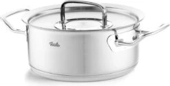 Fissler Original- Profi Collection 2022 Casserole Basse Avec Couvercle En Acier Inoxydable, 16 Cm