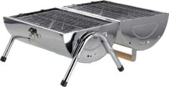 Barbecue Cylindrique De Luxe Oneiro Avec Double Surface De Cuisson - 41x29xH38cm - été - Grillade - Jardin - Cuisine - Salle à Manger -Cuisine Fournitures Magasin 1200x615