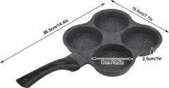 Poêle à Crêpes 4 Trous, Revêtement Antiadhésif, Crêpes En Aluminium, Omelette, Poêle à œufs, Cocotte, Cuisinière à Petit-déjeuner, Ustensiles De Cuisine Pour Cuisinière à Induction, Cuisinière à Gaz -Cuisine Fournitures Magasin 1200x625 1